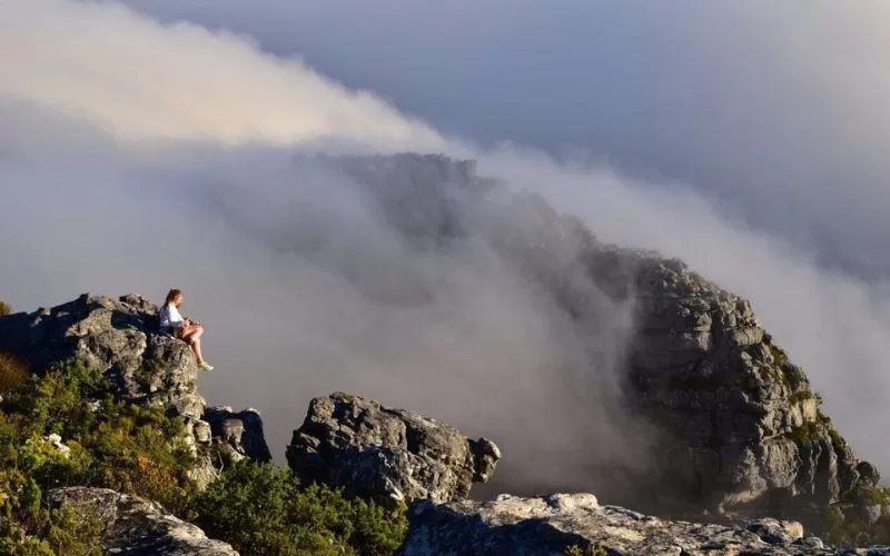 Hiking Trail on Table Mountain